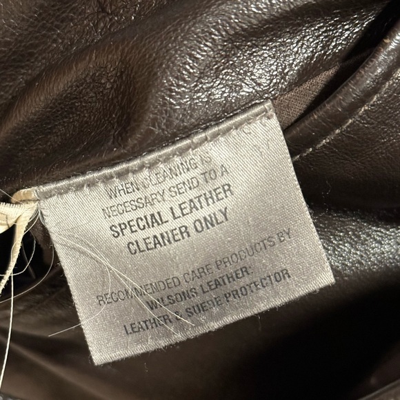 Wilson’s Leather Jacket Size US Large - Picture 3 of 6